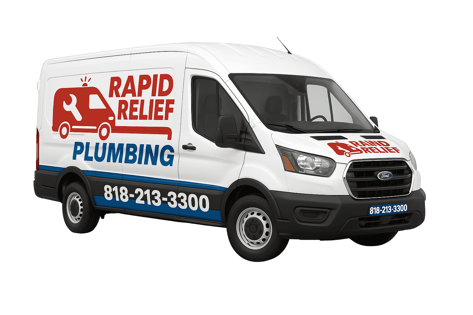 Rapid Relief Plumbing Van